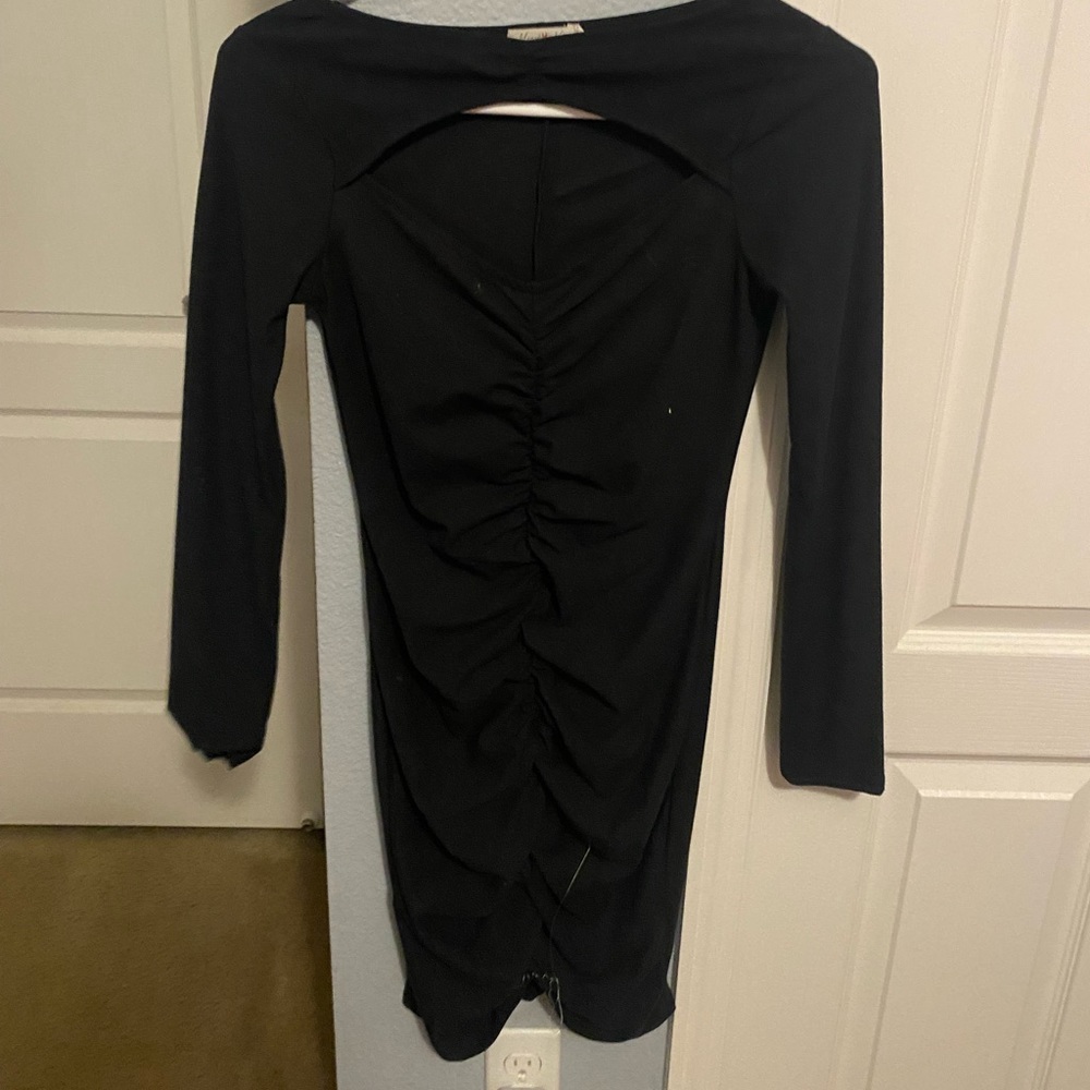 ruched dress